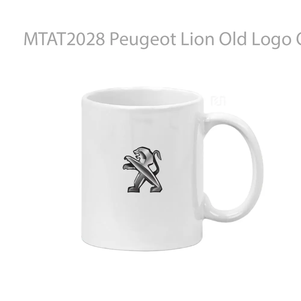Peugeot Lion Old Logo Otomotif Mug
