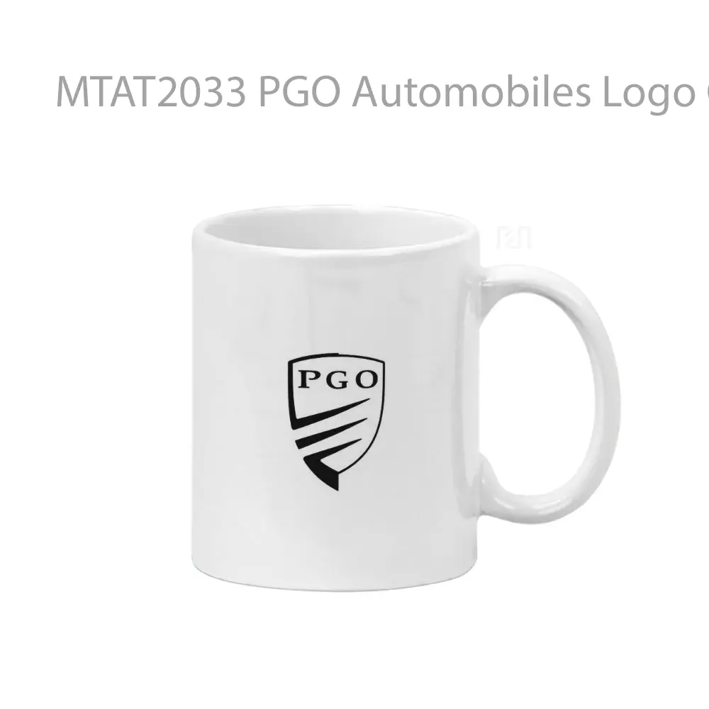 PGO Automobiles Logo Otomotif Mug