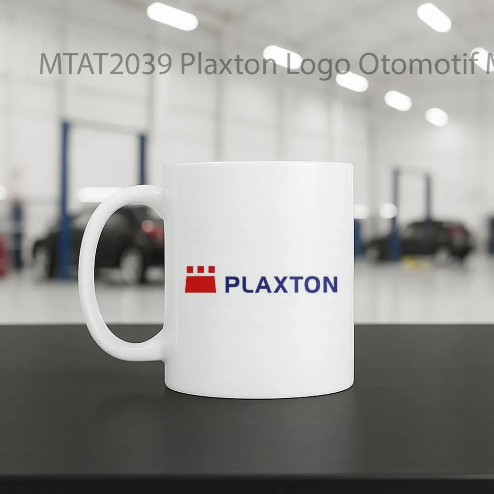 Plaxton Logo Otomotif Mug - Sudut 2