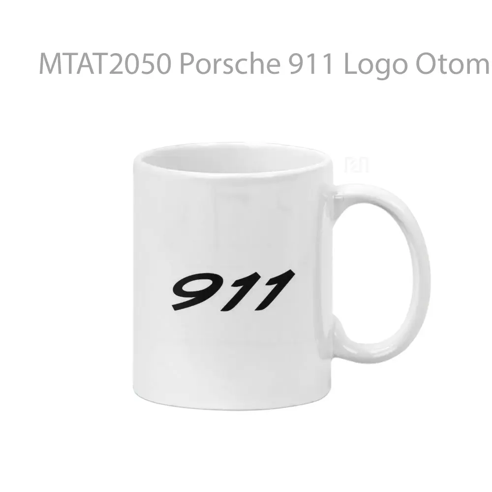 Porsche 911 Logo Otomotif Mug