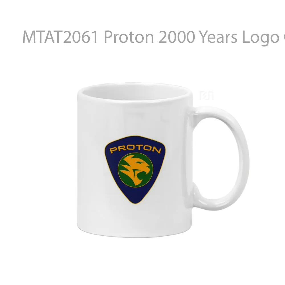 Proton 2000 Years Logo Otomotif Mug