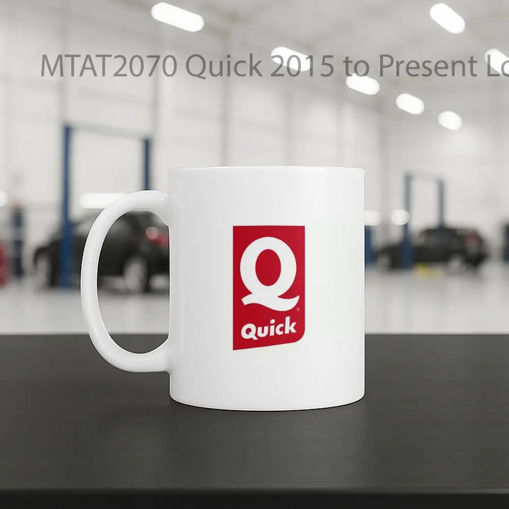 Quick 2015 to Present Logo Otomotif Mug - Sudut 2