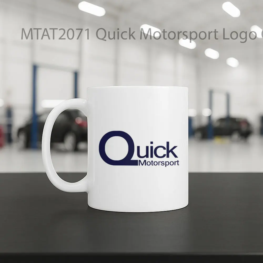 Quick Motorsport Logo Otomotif Mug - Sudut 2