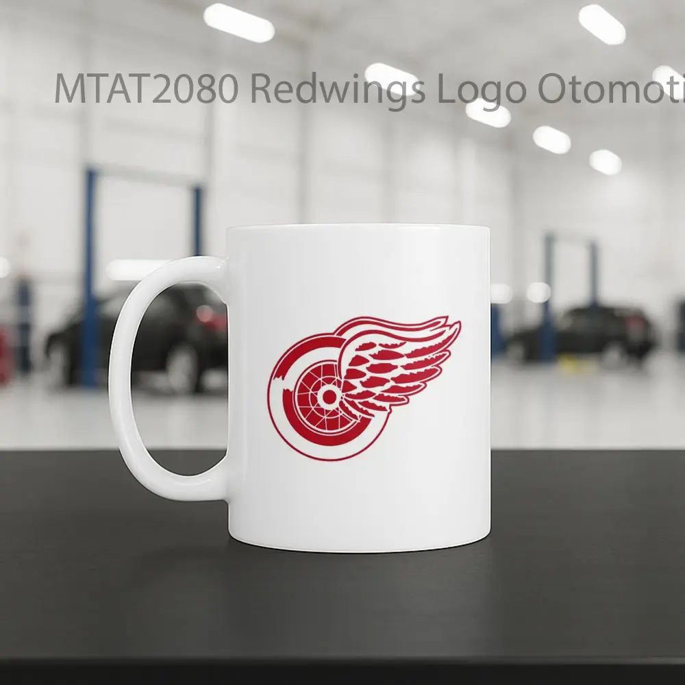 Redwings Logo Otomotif Mug - Sudut 2