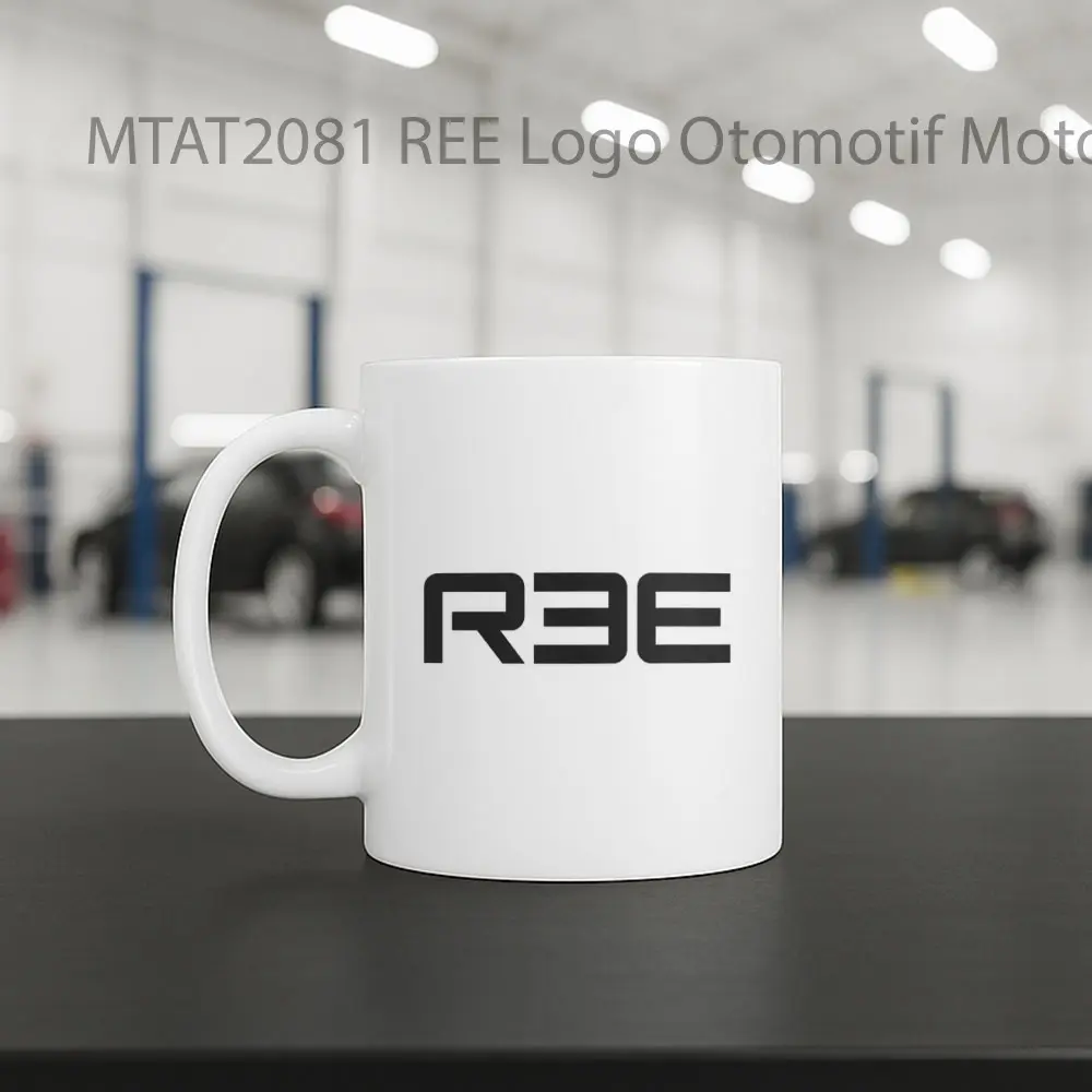 REE Logo Otomotif Mug - Sudut 2