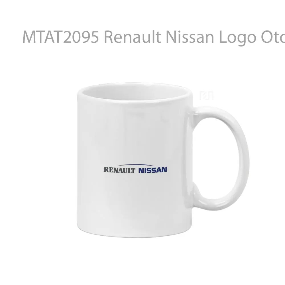 Renault Nissan Logo Otomotif Mug