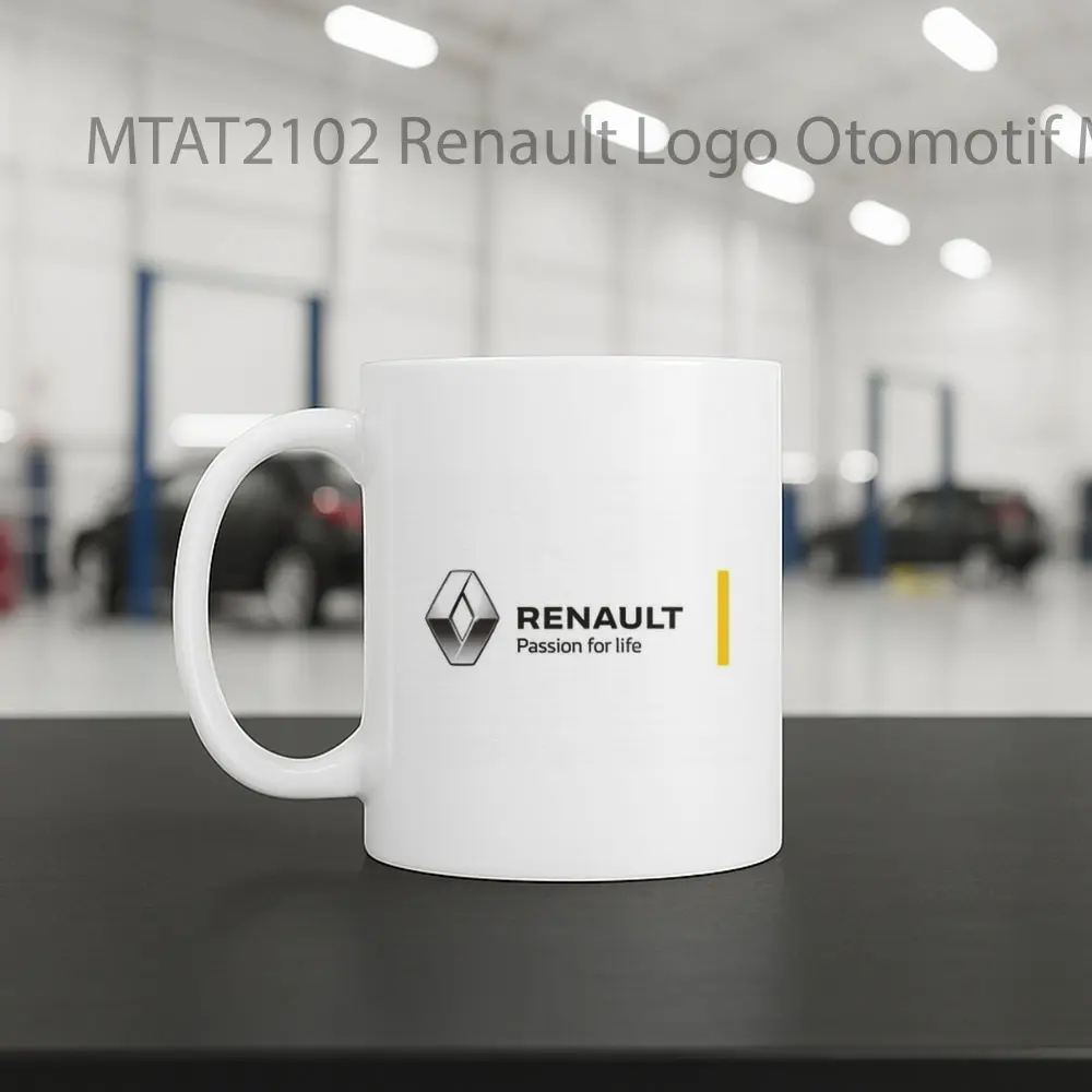 Renault Logo Otomotif Mug - Sudut 2