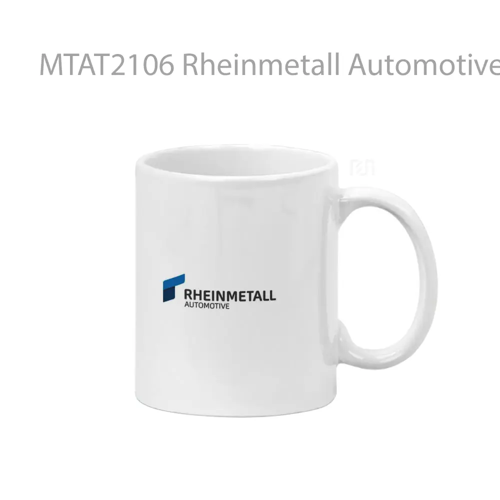 Rheinmetall Automotive Logo Otomotif Mug