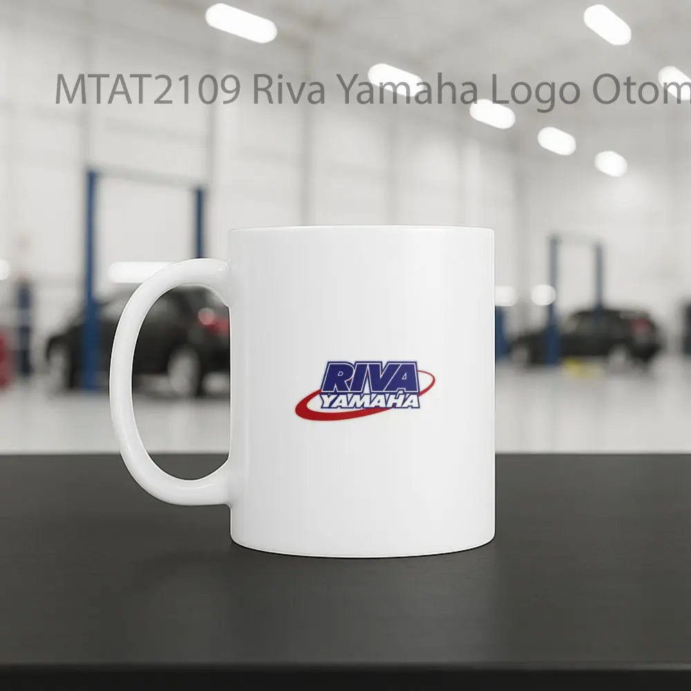 Riva Yamaha Logo Otomotif Mug - Sudut 2