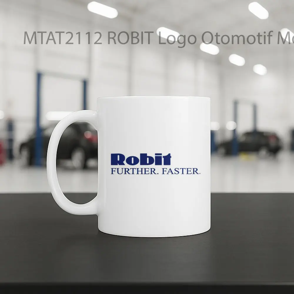 ROBIT Logo Otomotif Mug - Sudut 2