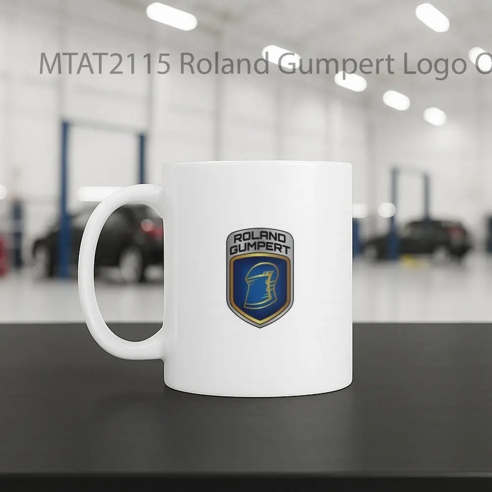 Roland Gumpert Logo Otomotif Mug - Sudut 2