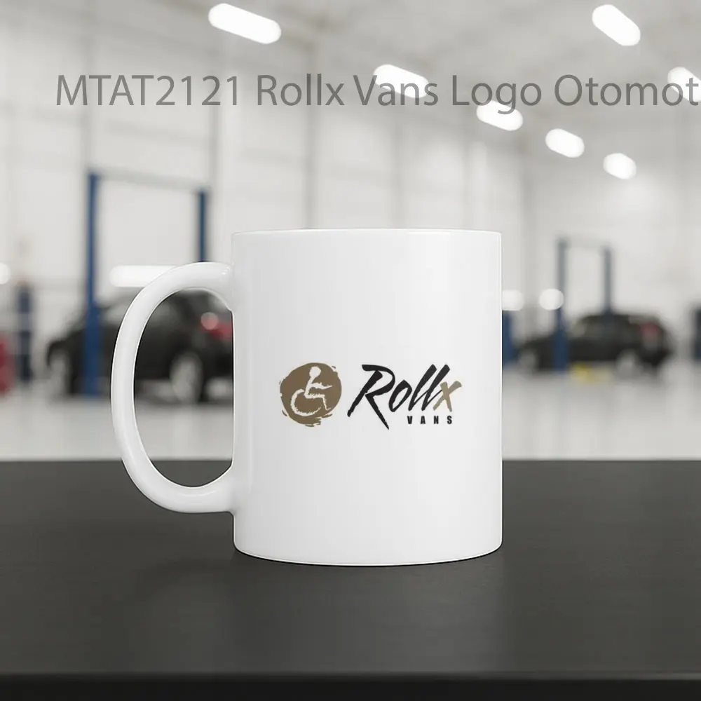 Rollx Vans Logo Otomotif Mug - Sudut 2
