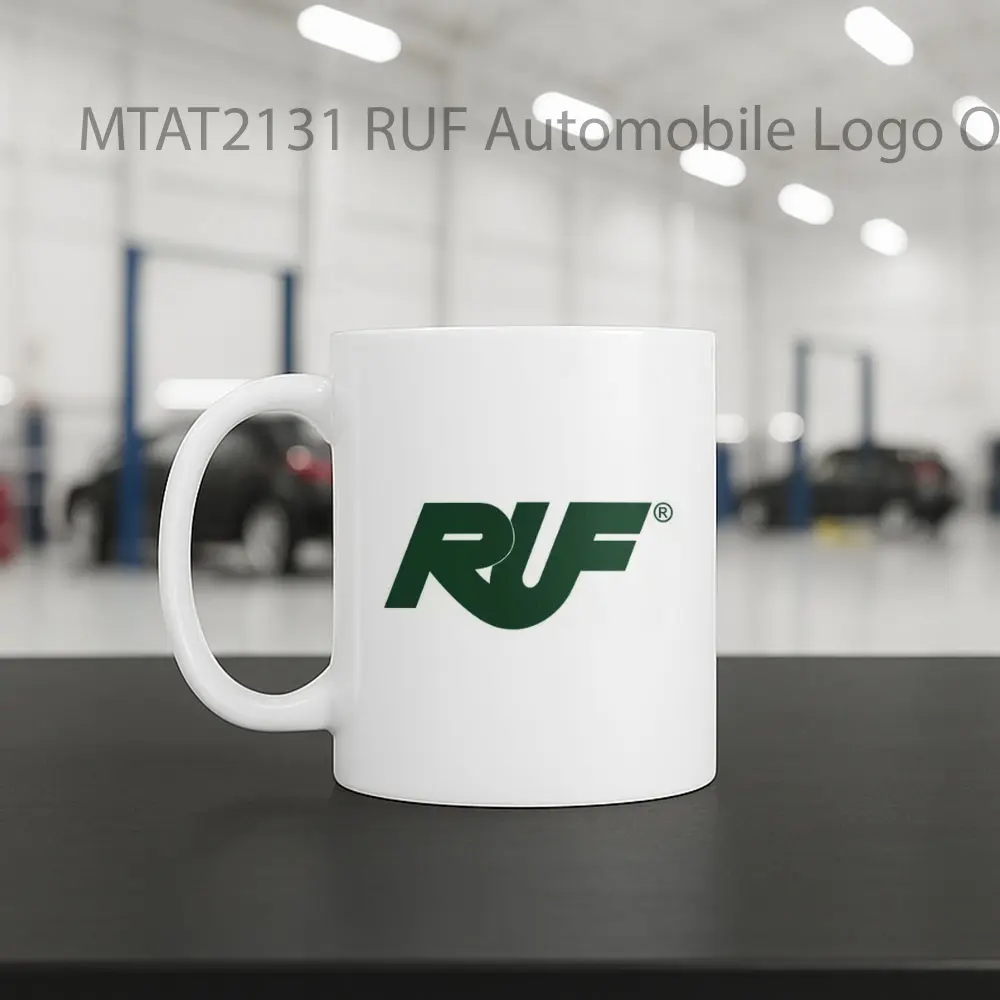 RUF Automobile Logo Otomotif Mug - Sudut 2