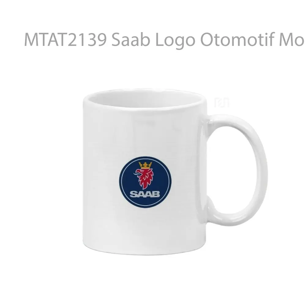 Saab Logo Otomotif Mug