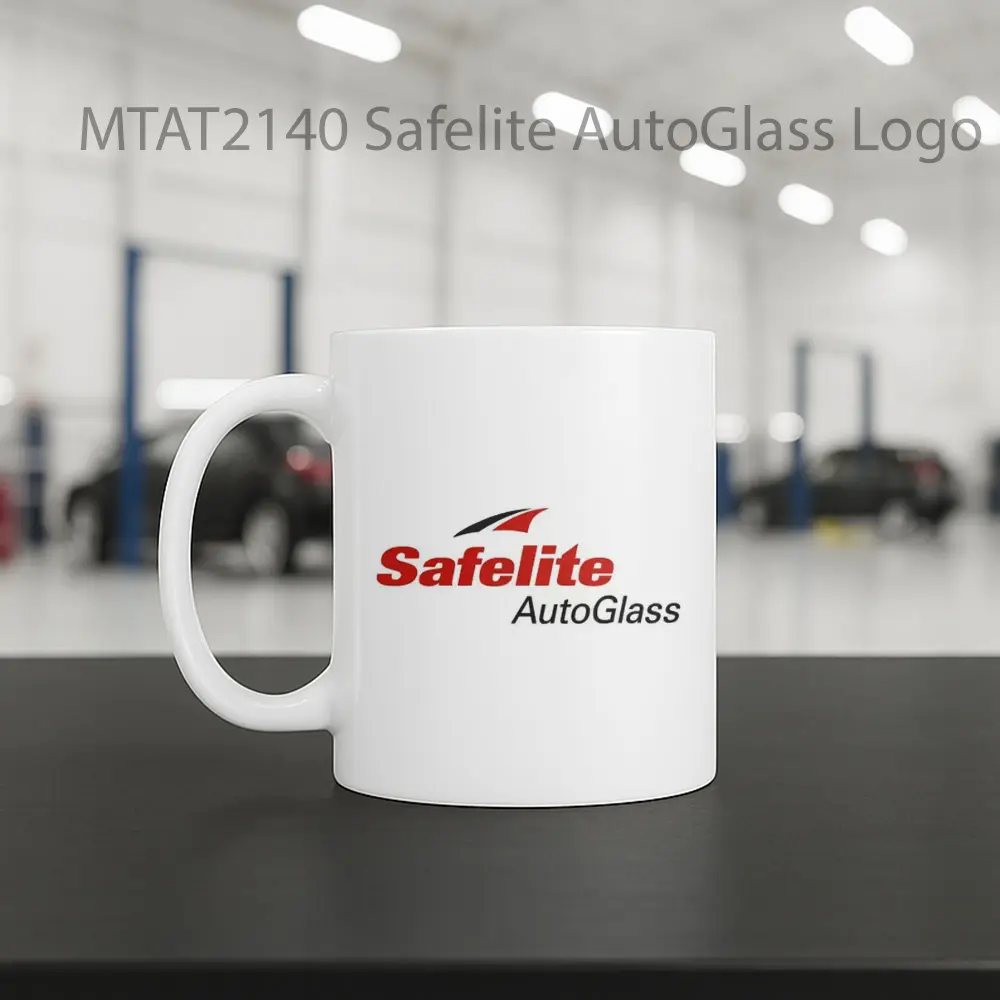 Safelite AutoGlass Logo Otomotif Mug - Sudut 2