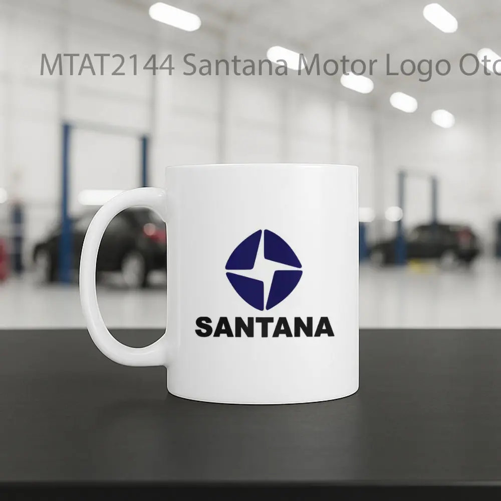 Santana Motor Logo Otomotif Mug - Sudut 2