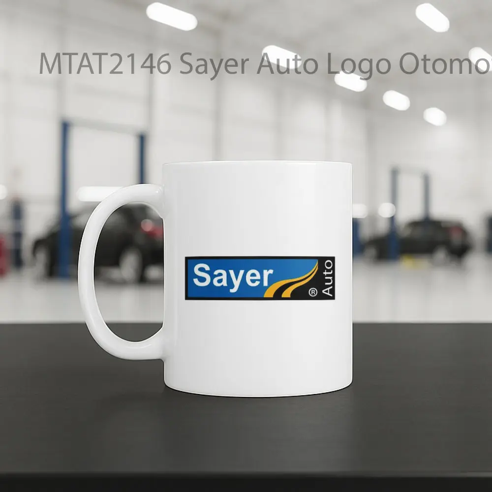 Sayer Auto Logo Otomotif Mug - Sudut 2