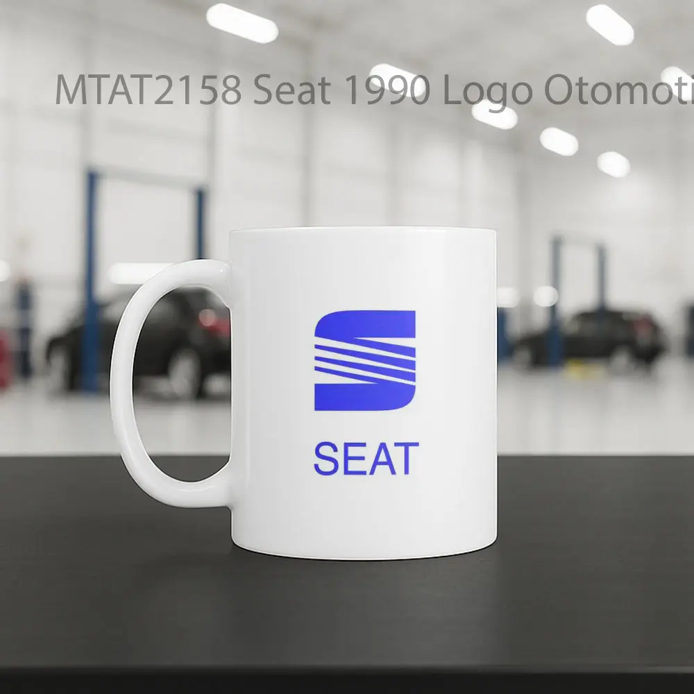 Seat 1990 Logo Otomotif Mug - Sudut 2