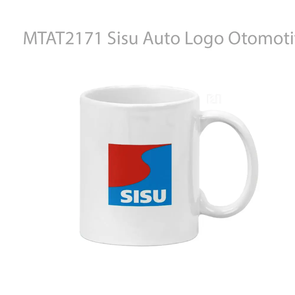 Sisu Auto Logo Otomotif Mug