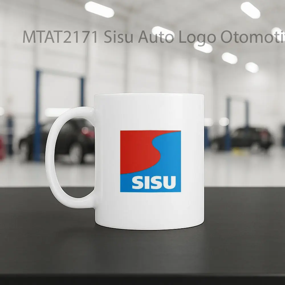 Sisu Auto Logo Otomotif Mug - Sudut 2