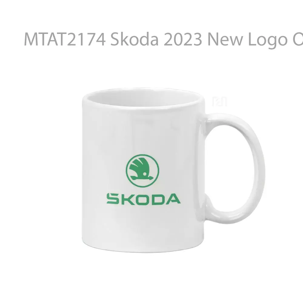 Skoda 2023 New Logo Otomotif Mug