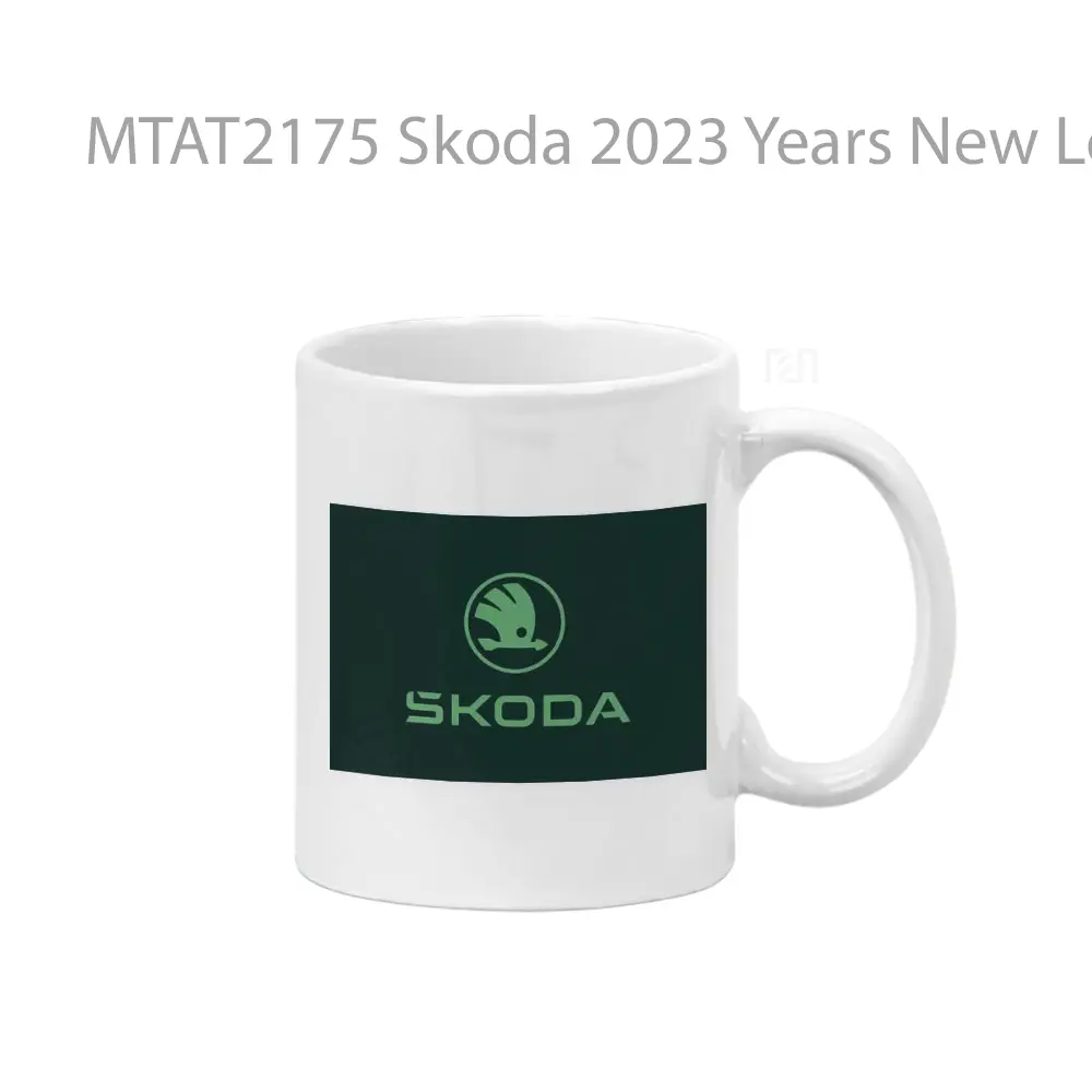 Skoda 2023 Years New Logo Otomotif Mug