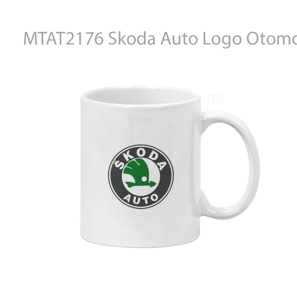 Skoda Auto Logo Otomotif Mug