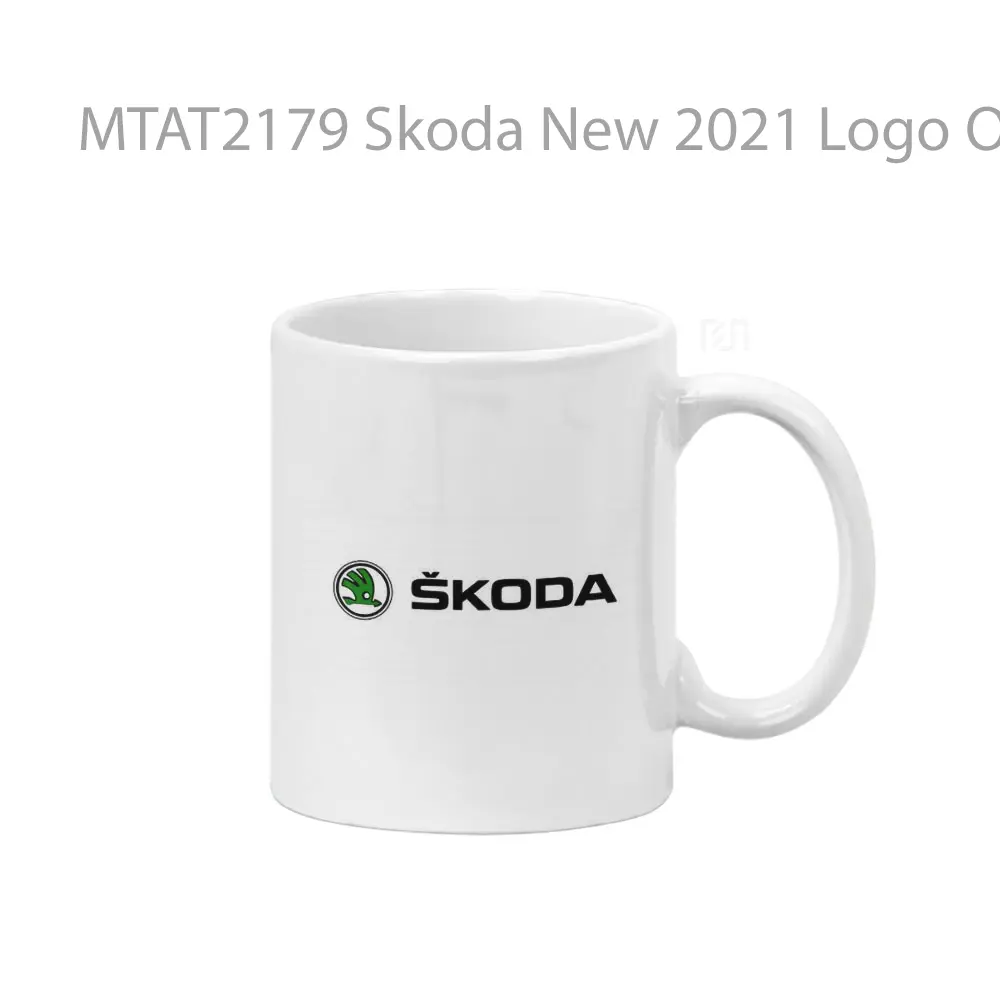 Skoda New 2021 Logo Otomotif Mug