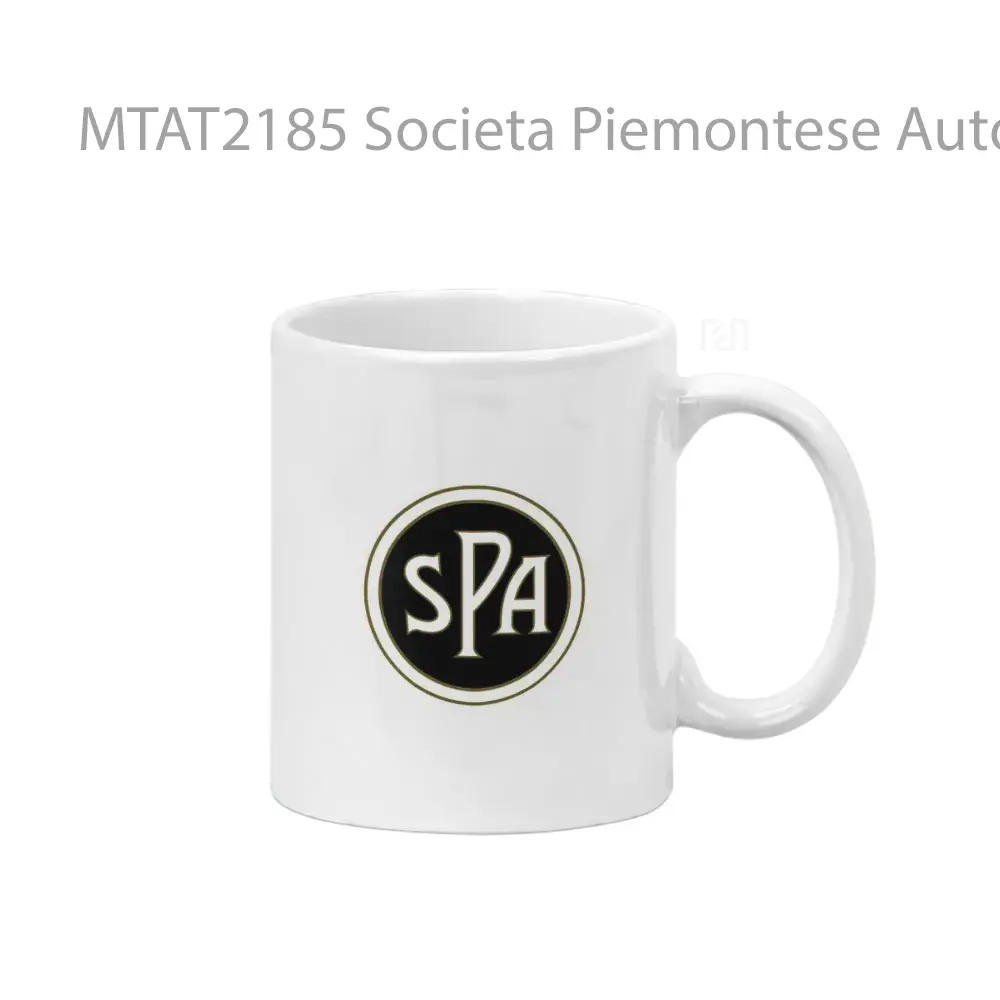 Societa Piemontese Automobili Logo Otomotif Mug