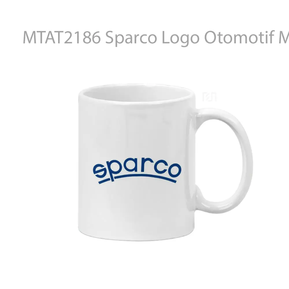 Sparco Logo Otomotif Mug
