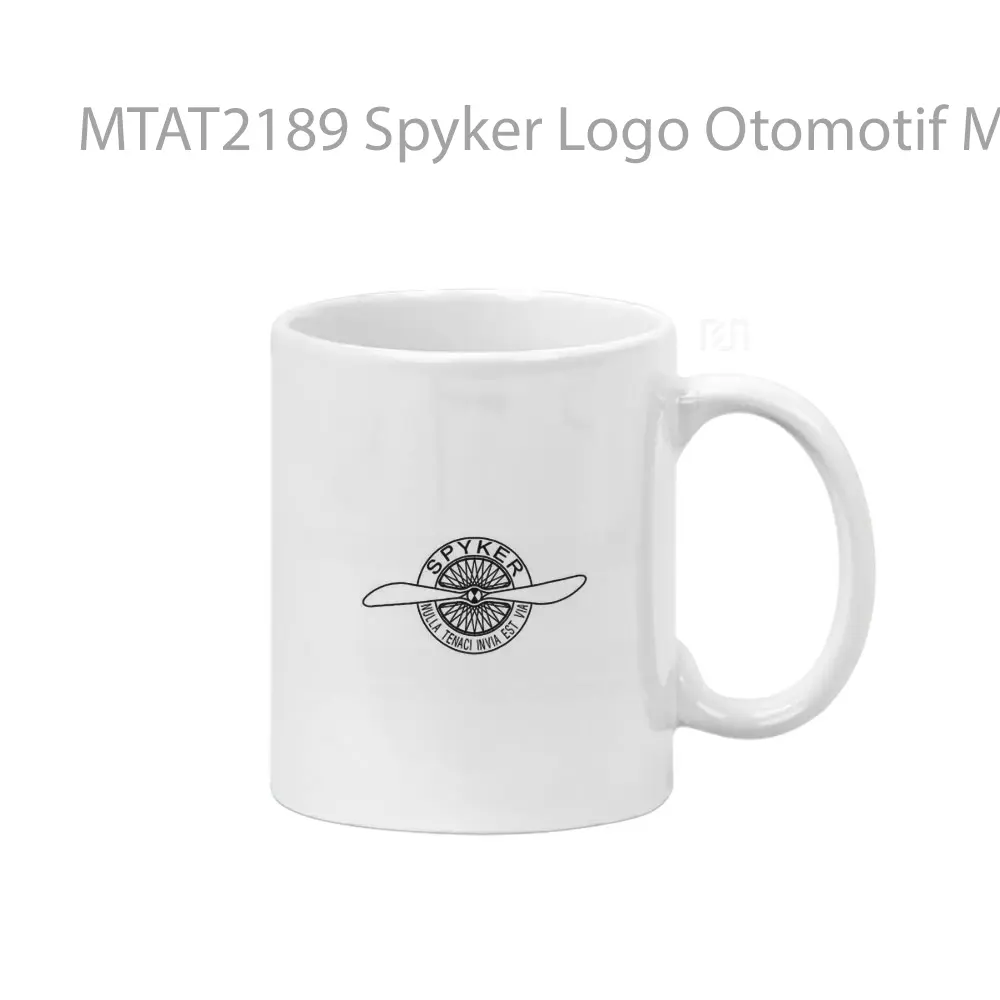 Spyker Logo Otomotif Mug