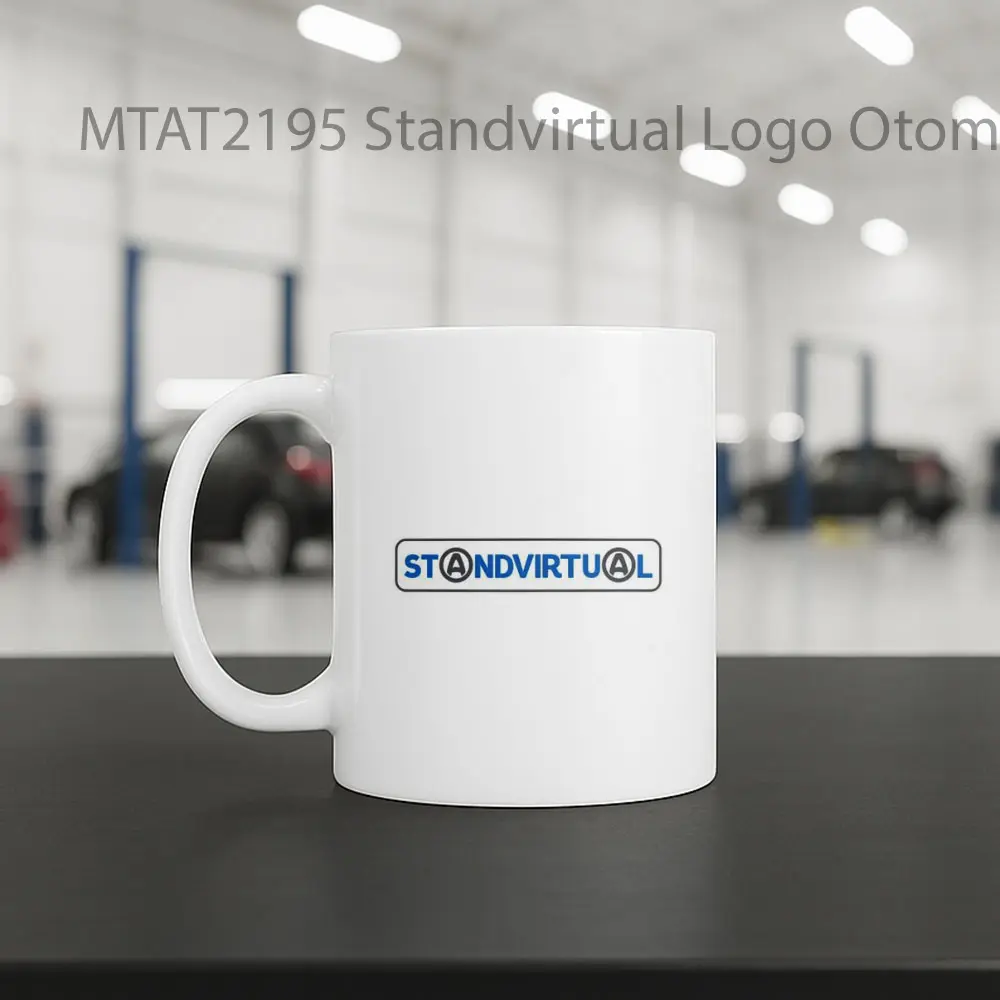 Standvirtual Logo Otomotif Mug - Sudut 2