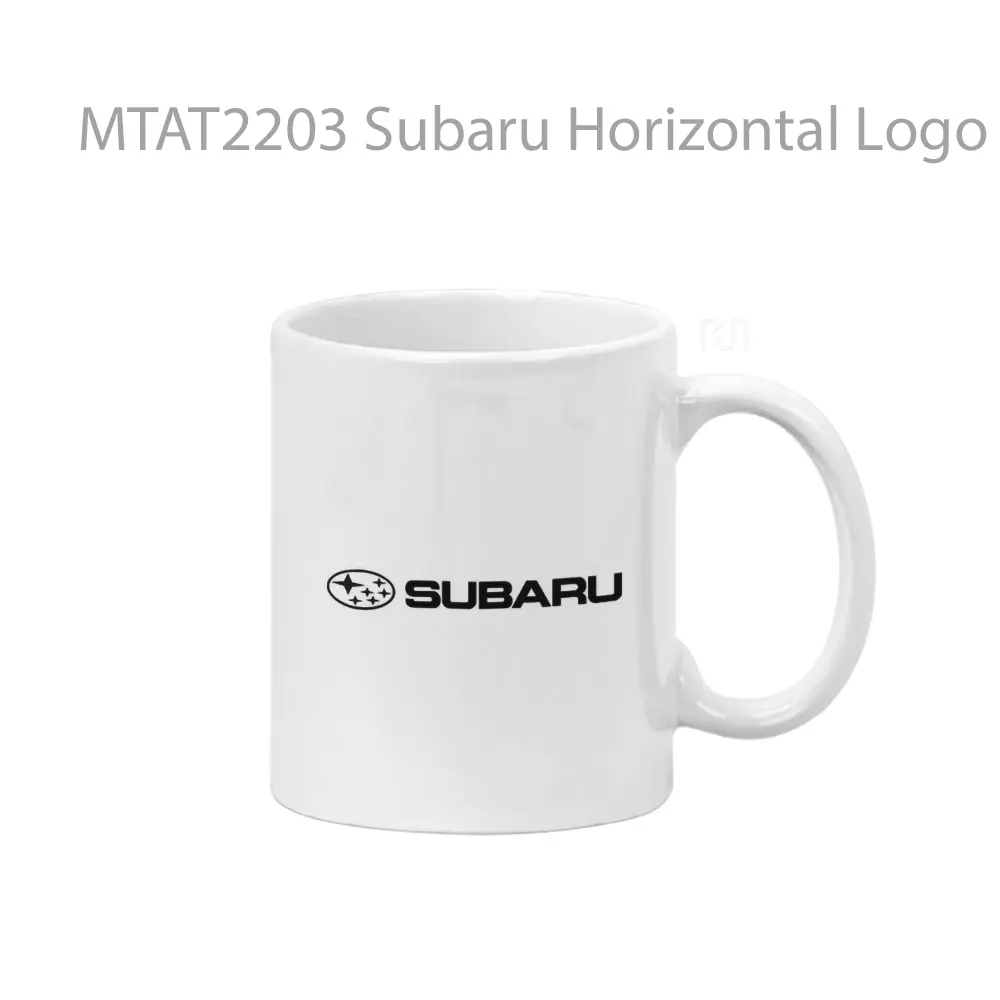 Subaru Horizontal Logo Otomotif Mug
