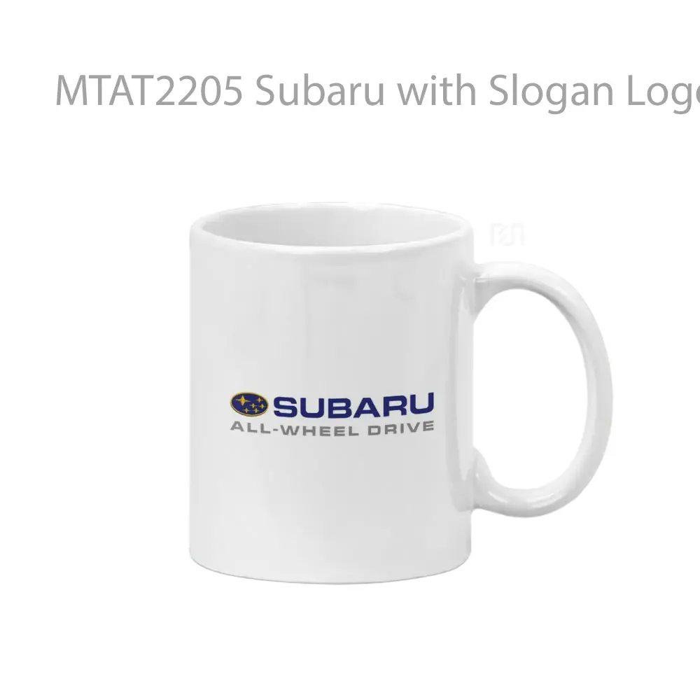 Subaru with Slogan Logo Otomotif Mug