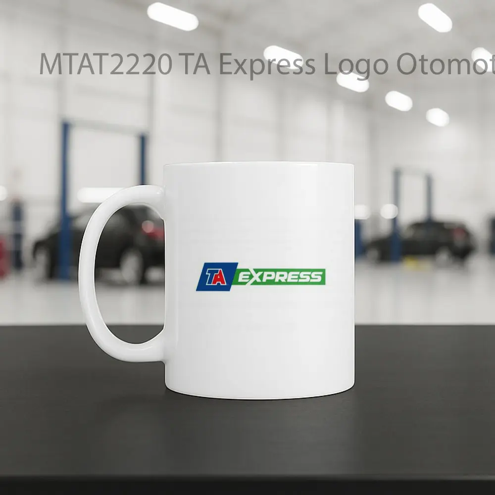 TA Express Logo Otomotif Mug - Sudut 2