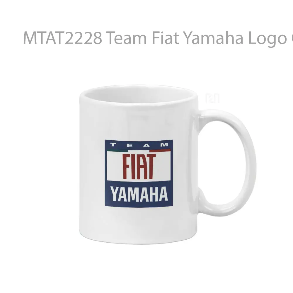 Team Fiat Yamaha Logo Otomotif Mug