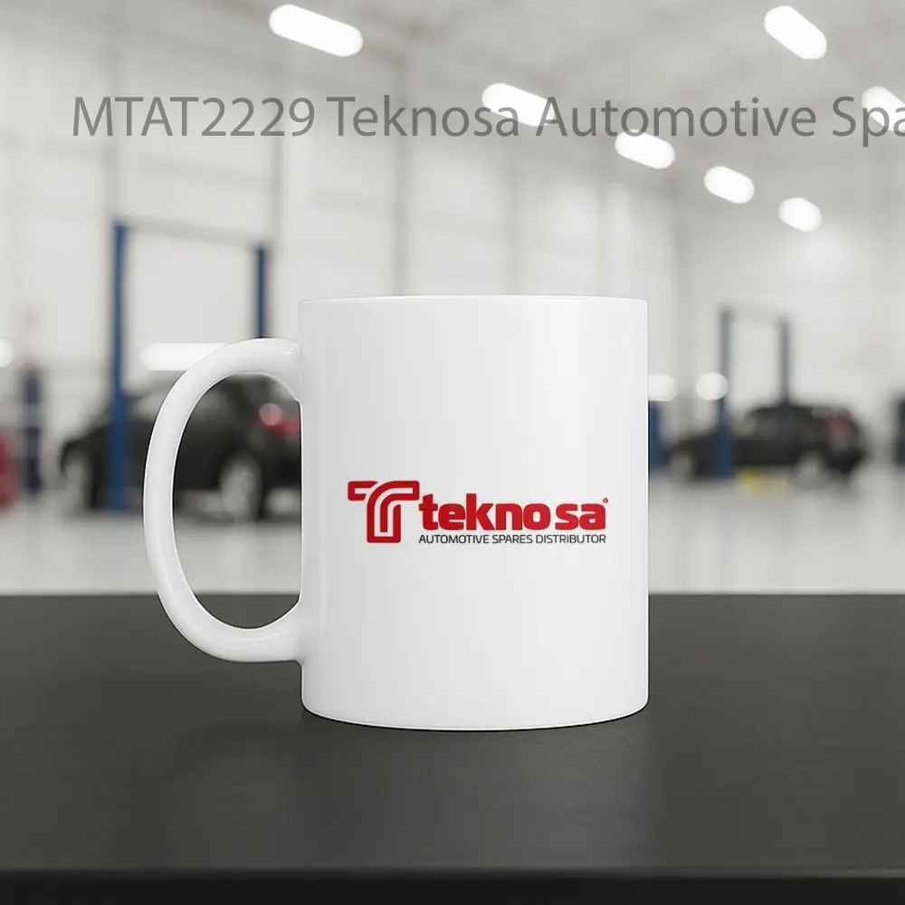 Teknosa Automotive Spares Distributor Logo Otomotif Mug - Sudut 2