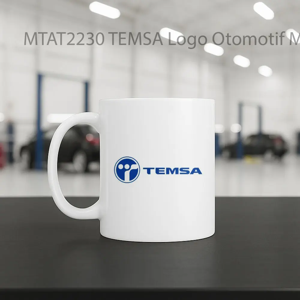 TEMSA Logo Otomotif Mug - Sudut 2