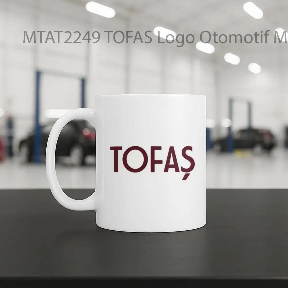 TOFAS Logo Otomotif Mug - Sudut 2