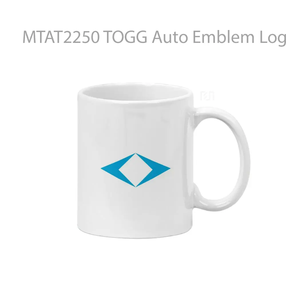 TOGG Auto Emblem Logo Otomotif Mug