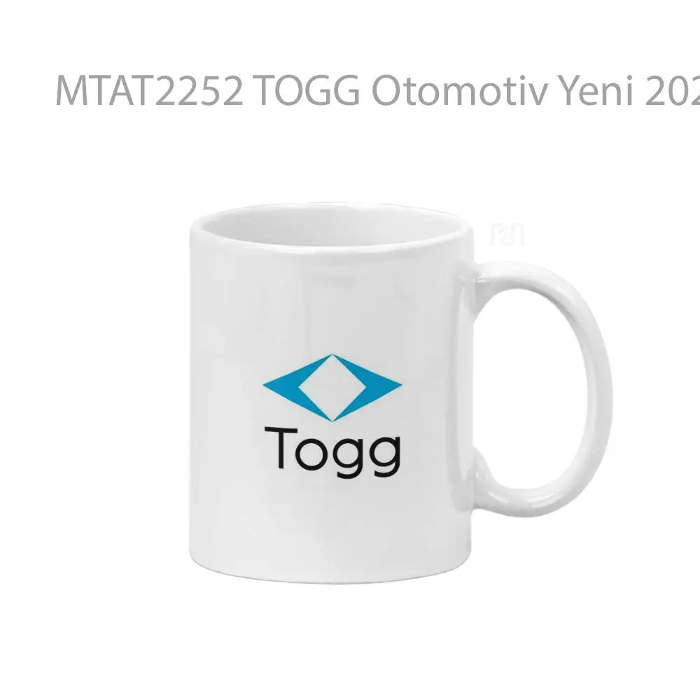 TOGG Otomotiv Yeni 2021 Logo Otomotif Mug