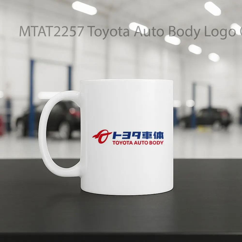 Toyota Auto Body Logo Otomotif Mug - Sudut 2