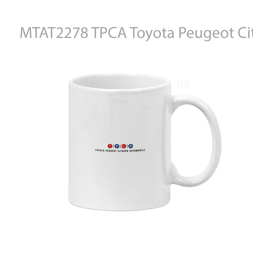 TPCA Toyota Peugeot Citren Automobile Logo Otomotif Mug