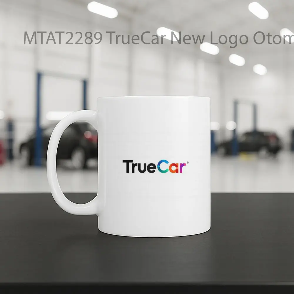 TrueCar New Logo Otomotif Mug - Sudut 2
