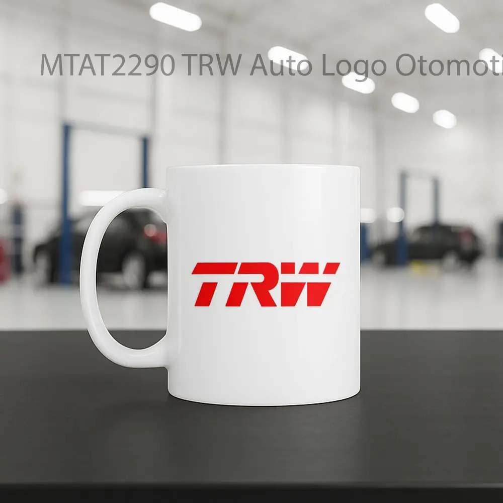 TRW Auto Logo Otomotif Mug - Sudut 2
