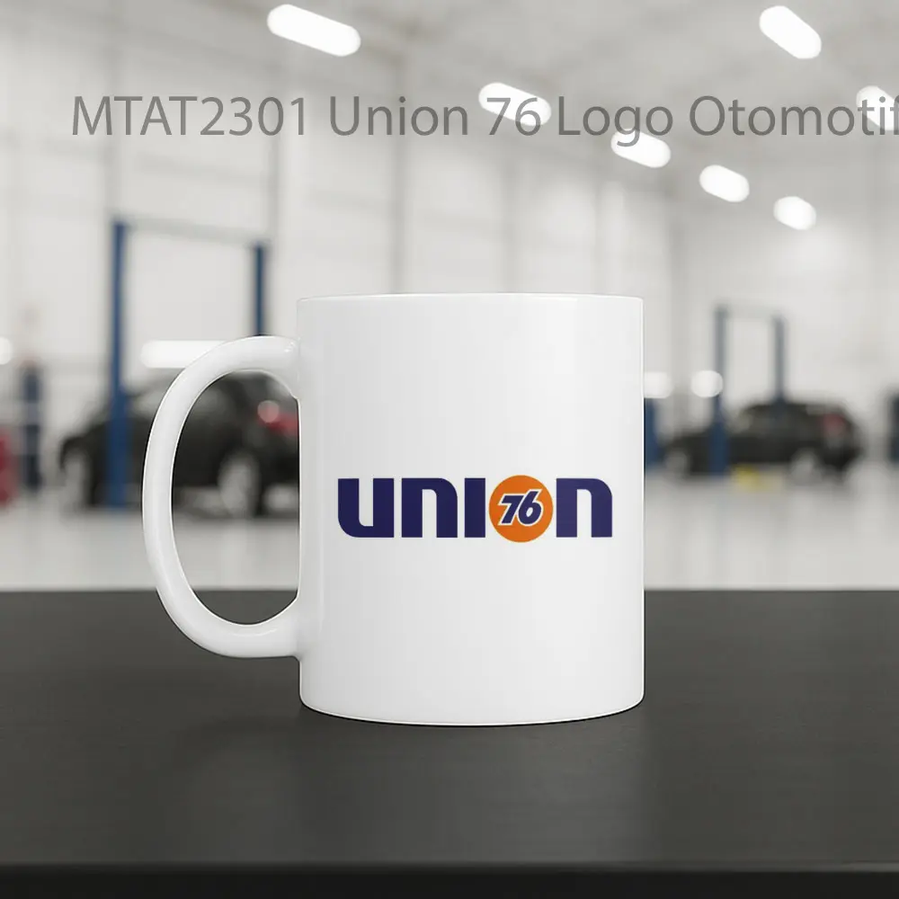 Union 76 Logo Otomotif Mug - Sudut 2