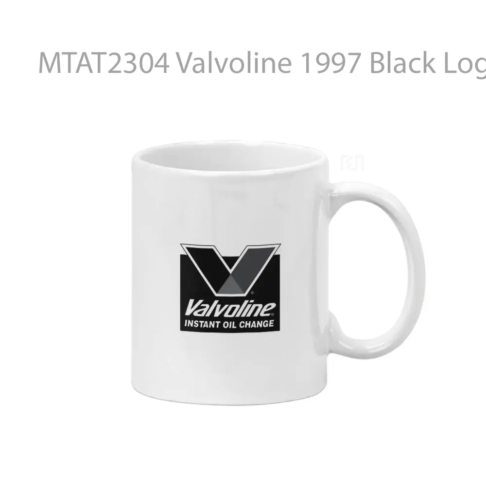 Valvoline 1997 Black Logo Otomotif Mug