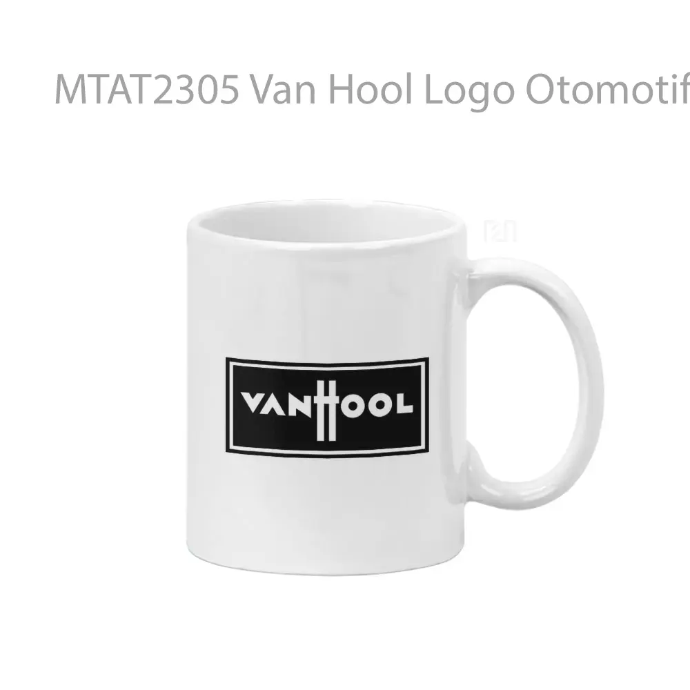 Van Hool Logo Otomotif Mug