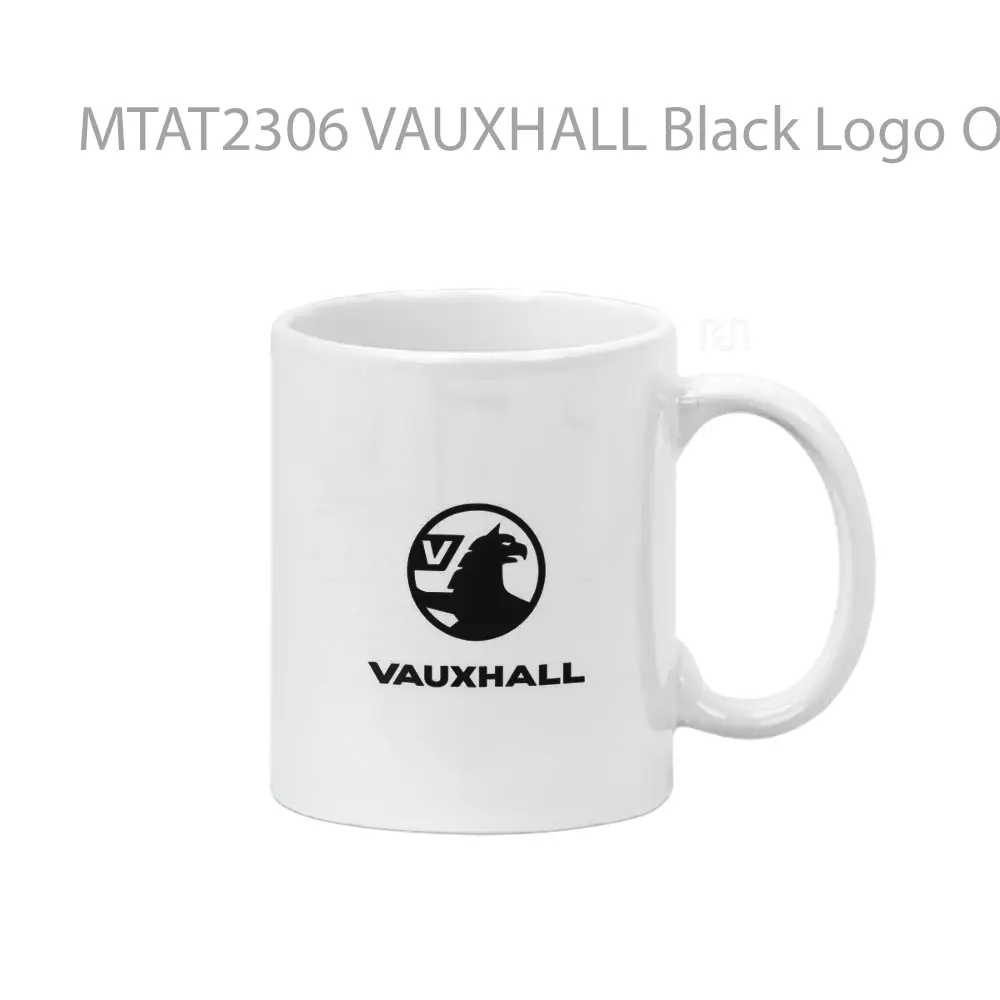 VAUXHALL Black Logo Otomotif Mug