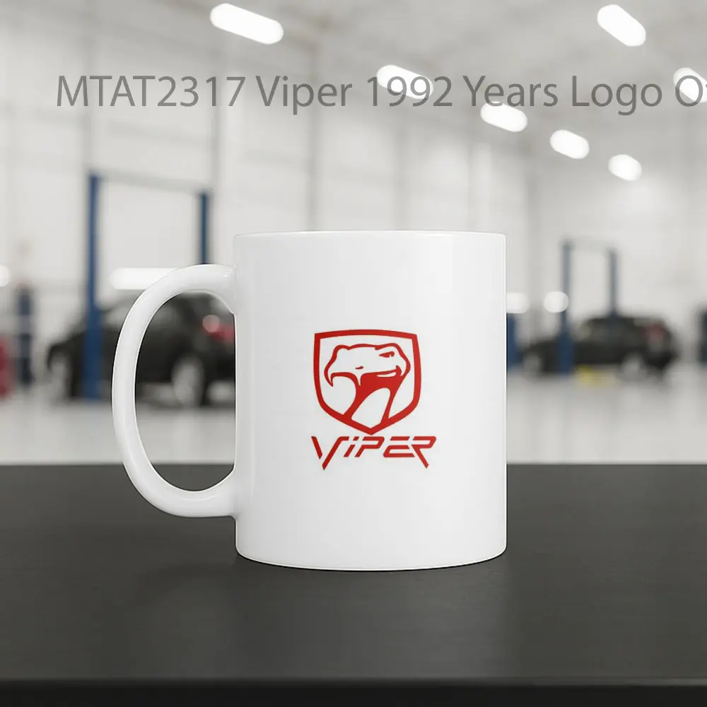 Viper 1992 Years Logo Otomotif Mug - Sudut 2